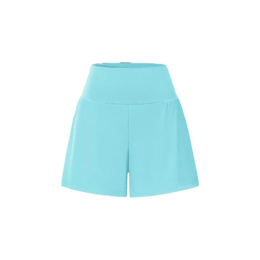 Super High Waisted Back Pocket & Side Hidden Pocket 2-in-1 Yoga Shorts