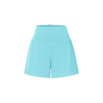 Super High Waisted Back Pocket & Side Hidden Pocket 2-in-1 Yoga Shorts