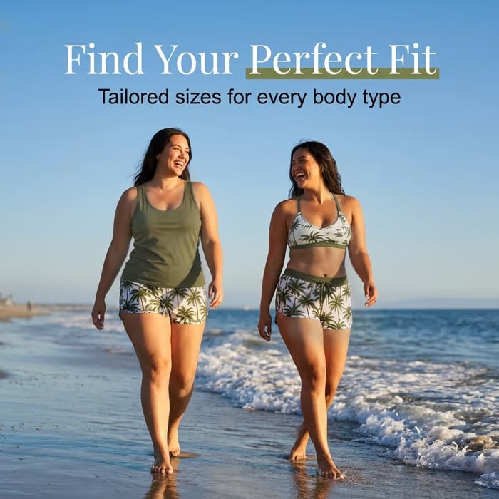 🔥BIG SALE, limited stock 🔥3 Piece Tankini Swimsuits for Women Bathing Suits with Boy Shorts and Swim Tank Top Bra Modest Swimwear