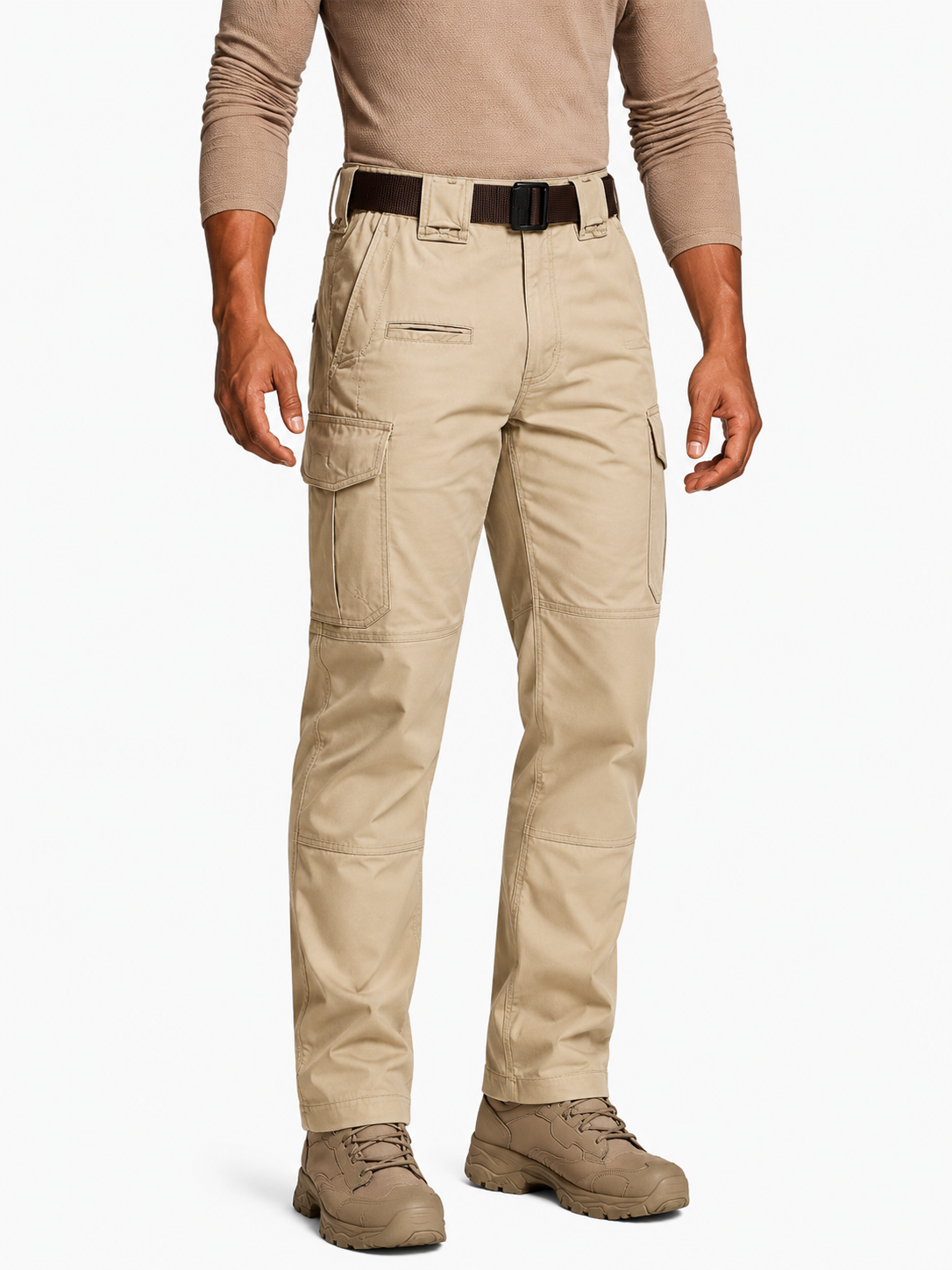 🔥Clearance sale, limited stock 🔥Men's Flex Stretch Tactical Pants, Water Resistant Ripstop Cargo Pants