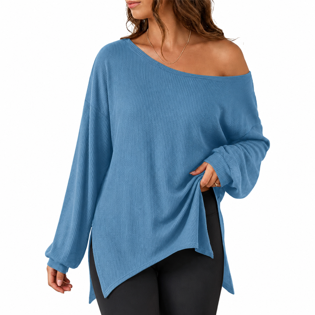Women’s Oversized Off-Shoulder Sweatshirt