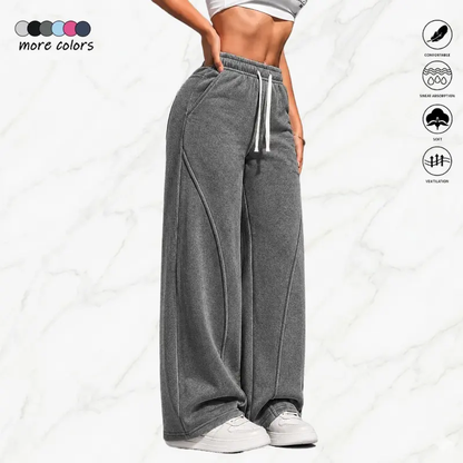 Women's Lightweight Breathable 100% Cotton Sweatpants