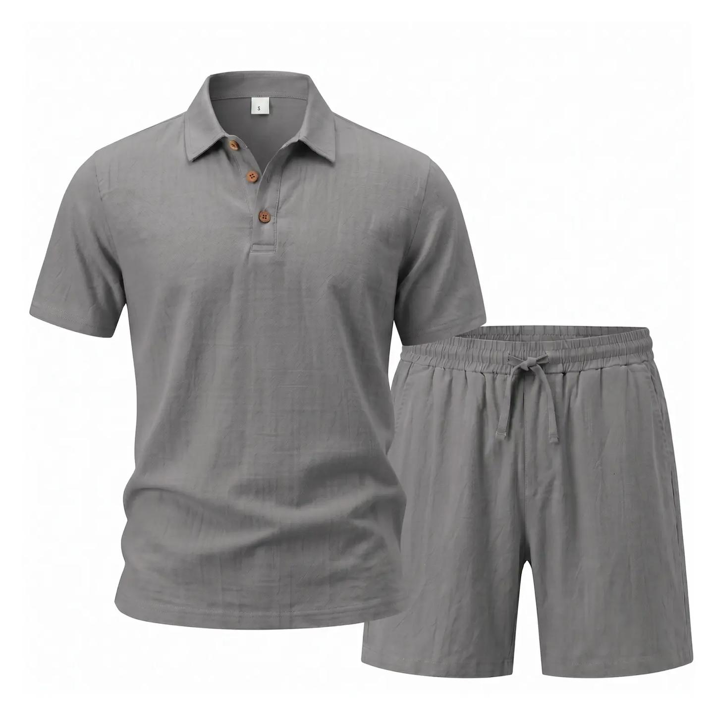 Men’s Linen Beach Two Piece Set