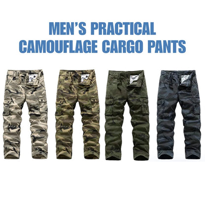 Men’s practical camouflage cargo pants