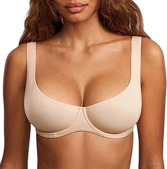 Stylistaura Women's Unlined Balconette Bra