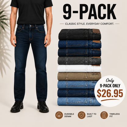 Clearance sale, limited stock — CLASSIC FIT JEANS