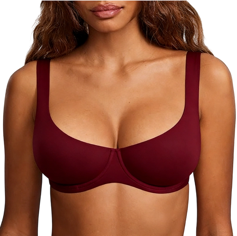 Stylistaura Women's Unlined Balconette Bra