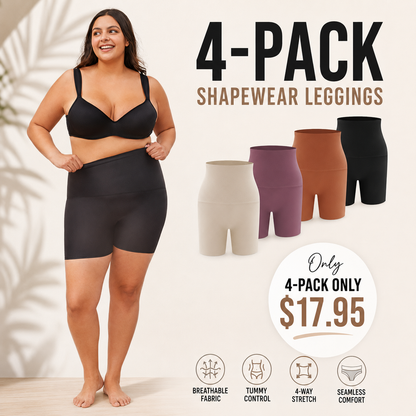 Women's High-Waisted Boyshort Panties – Full Coverage & Seamless Comfort