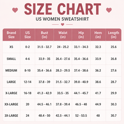 Women's Oversized Crewneck Sweatshirt with Kangaroo Pocket