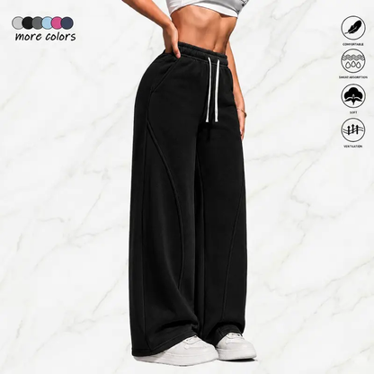 Women's Lightweight Breathable 100% Cotton Sweatpants