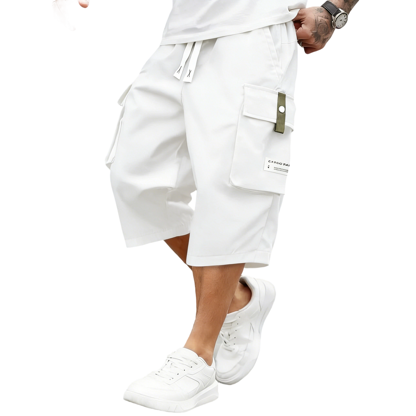 Men'S Summer Lightweight Cargo Pants(with back pockets)
