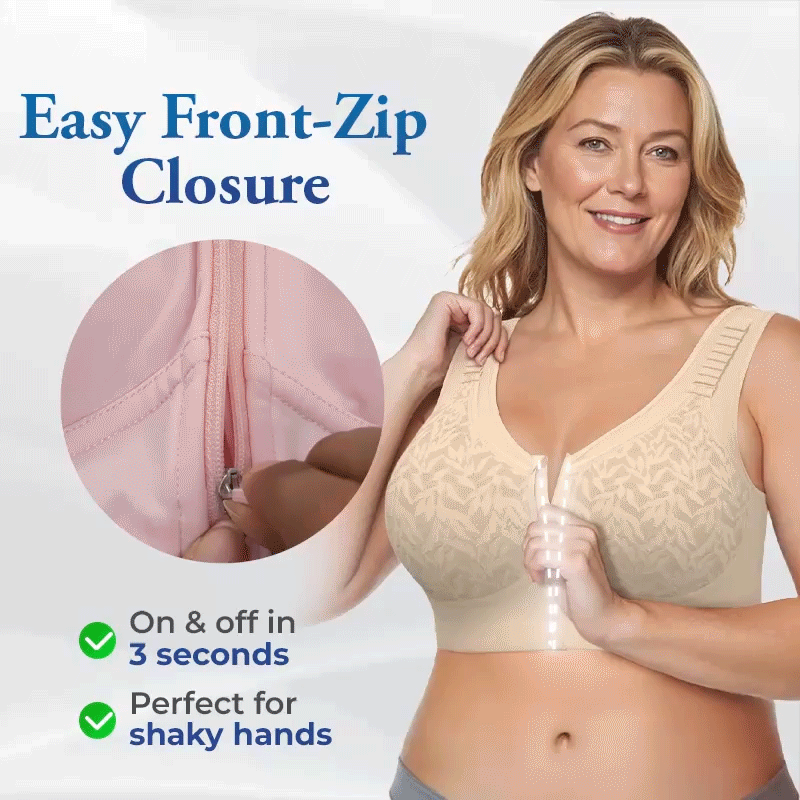 Ultimate Lifting Bounce Control Front Zipper Support Bra