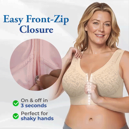 Ultimate Lifting Bounce Control Front Zipper Support Bra