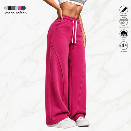 Women's Lightweight Breathable 100% Cotton Sweatpants