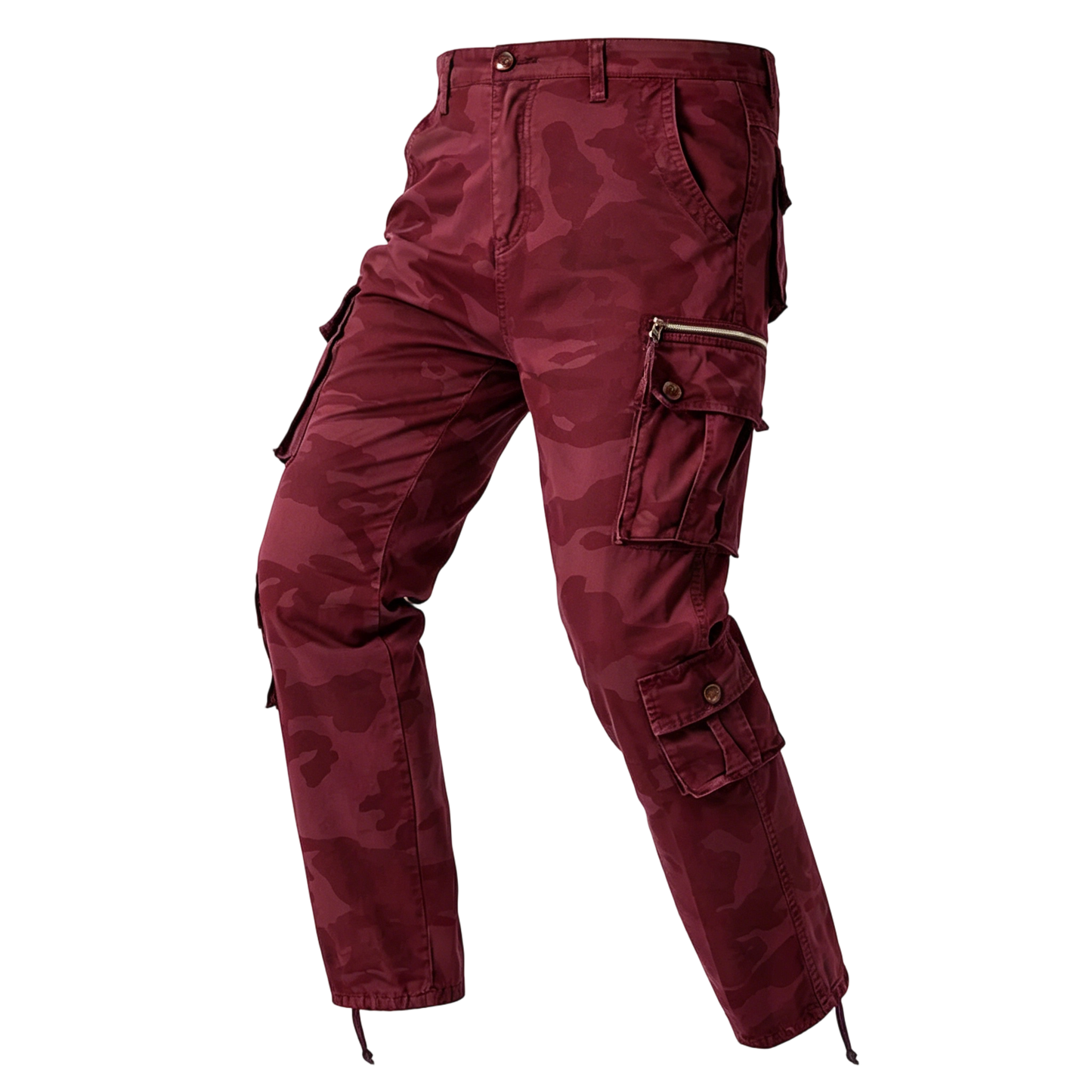 Men's Outdoor Camouflage Cargo Trousers – Durable ripstop fabric, multi-pockets