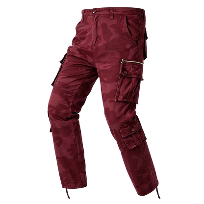 Men's Outdoor Camouflage Cargo Trousers – Durable ripstop fabric, multi-pockets