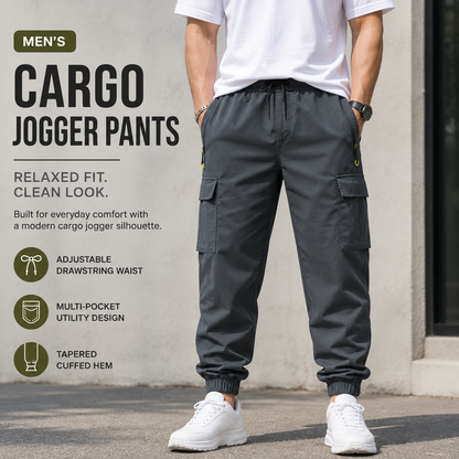 💚 BESTSELLER | Men’s Multi-Pocket Cargo Jogger Pants