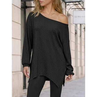 Women’s Oversized Off-Shoulder Sweatshirt