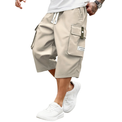 Men'S Summer Lightweight Cargo Pants(with back pockets)