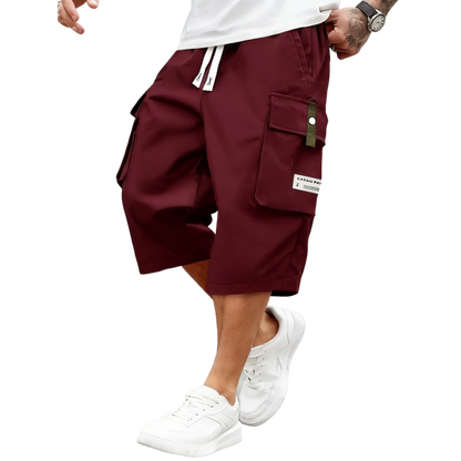 Men'S Summer Lightweight Cargo Pants(with back pockets)