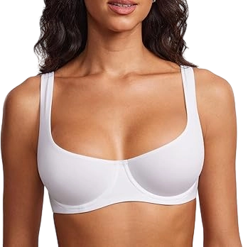 Stylistaura Women's Unlined Balconette Bra
