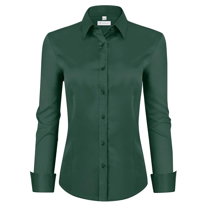 🔥Womens Classic-Fit Dress Shirts