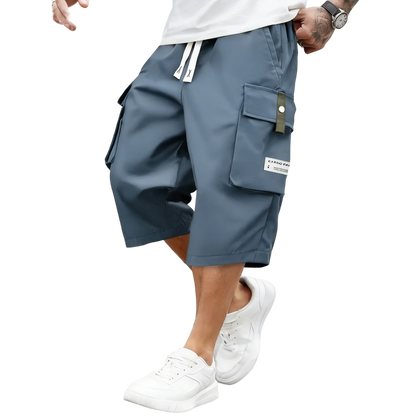 Men'S Summer Lightweight Cargo Pants(with back pockets)