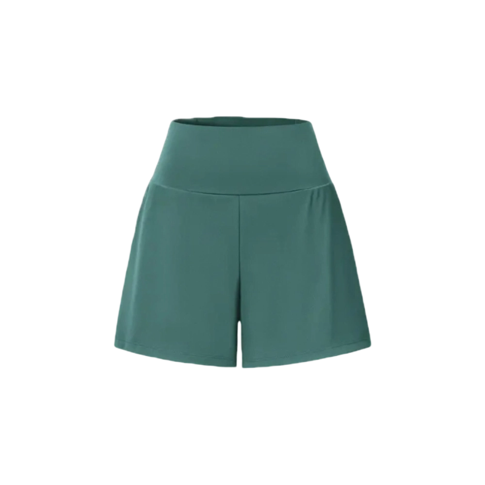 Super High Waisted Back Pocket & Side Hidden Pocket 2-in-1 Yoga Shorts