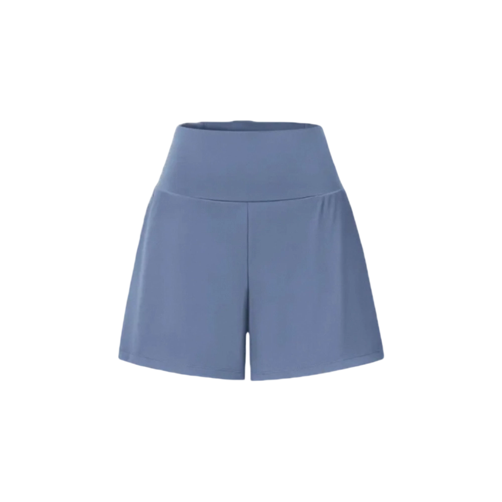 Super High Waisted Back Pocket & Side Hidden Pocket 2-in-1 Yoga Shorts