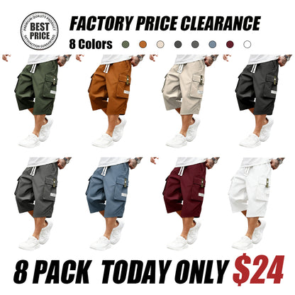Men'S Summer Lightweight Cargo Pants(with back pockets)