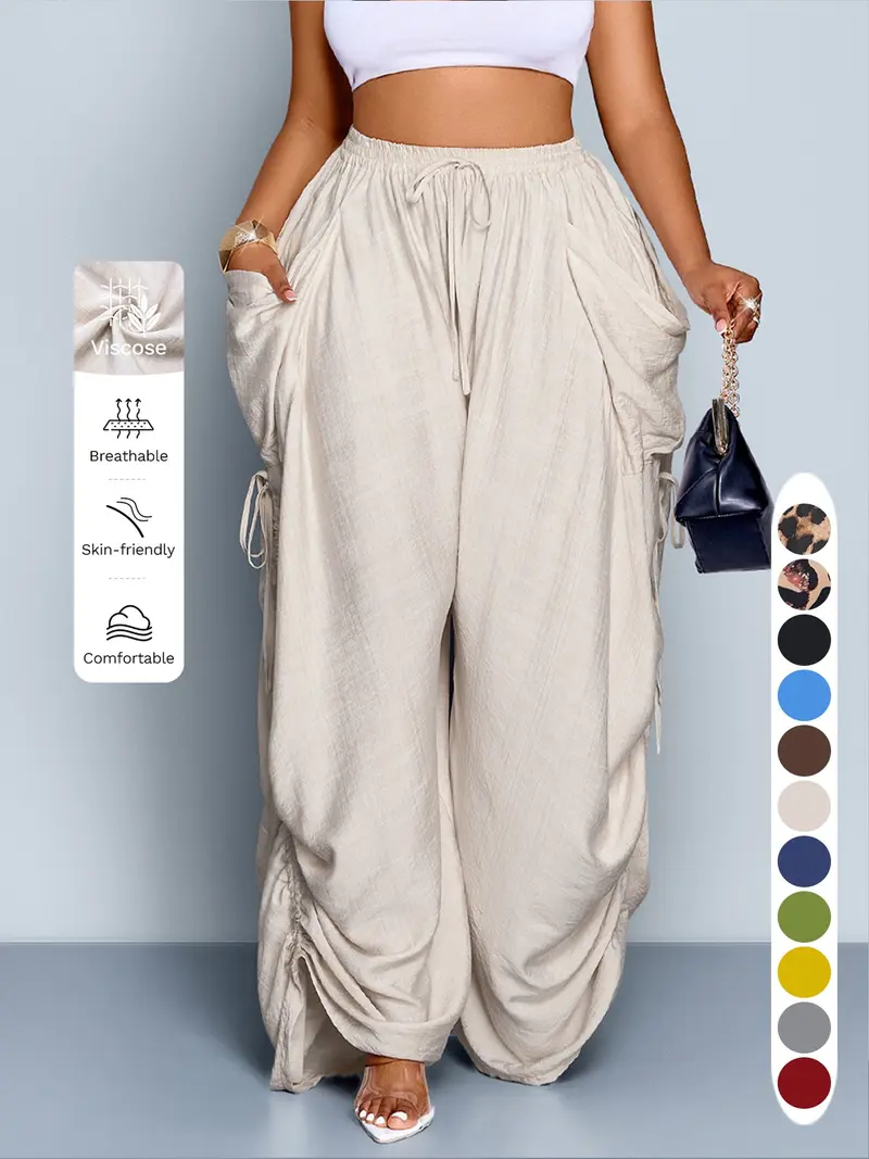 ❤️DEALS FOR YOU-Women's Casual Loose-Fit Wide Leg Pants