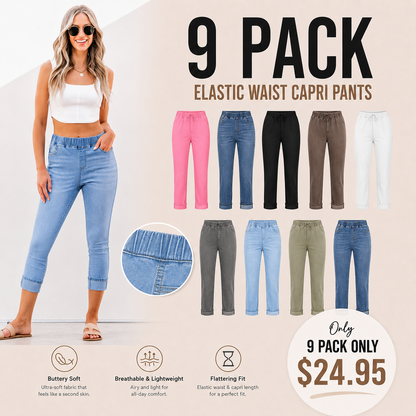 ❤️DEALS FOR YOU-Women's High-Waisted Pull-On Slim Fit Jeans