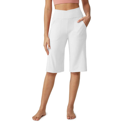 Loose High-Waist Casual Cropped Yoga Pants(🌞Summer New Arrivals)