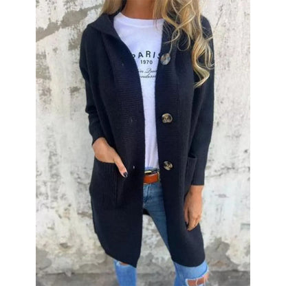 Damen-Strickjacke mit Knopfleiste