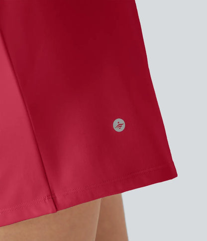 🔥Last day promotion🔥 Hala [2-in-1 Anti-Exposure Sports Shorts] Women's 2-in-1 Sports Shorts, Anti-Exposure Running Shorts With Pockets