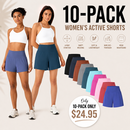🔥BEST SELLER🔥 2-in-1 Anti-Exposure Sports Shorts,Anti-Exposure Running Shorts With Pockets