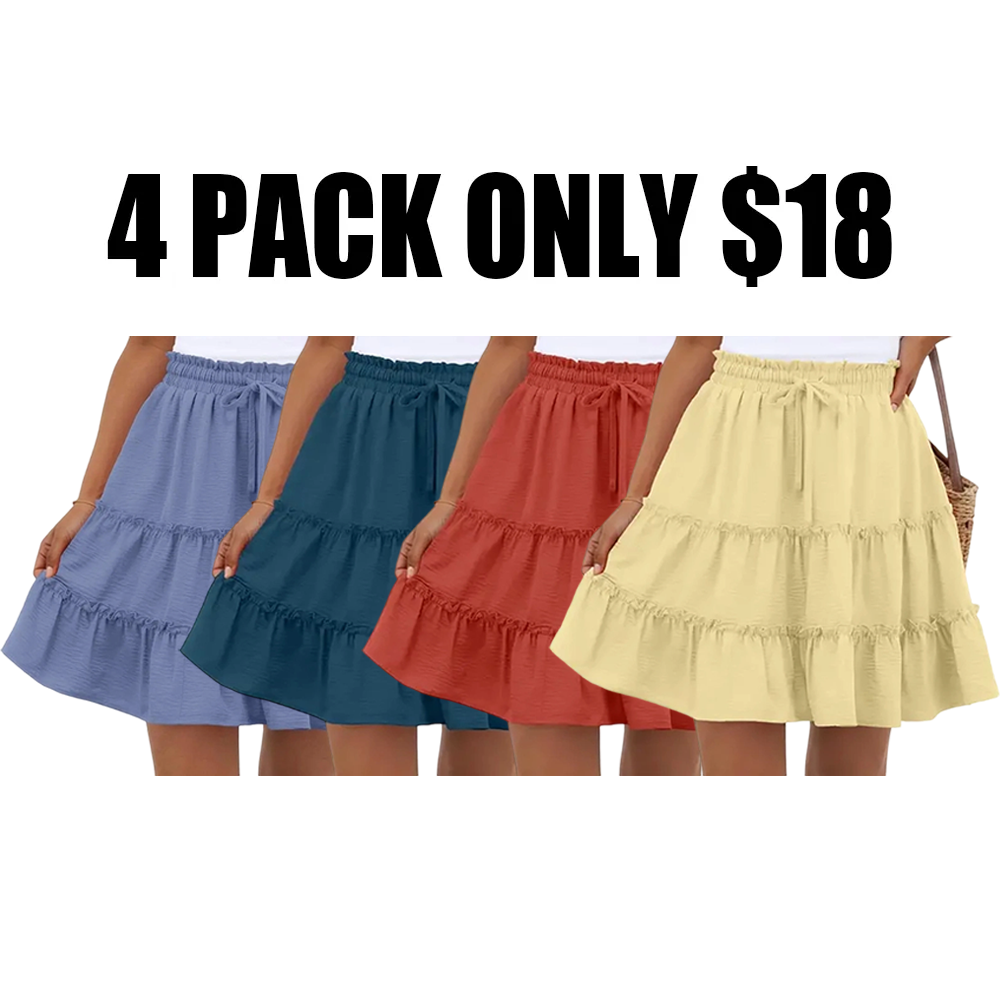 Women's Bohemian Style Midi Skirt