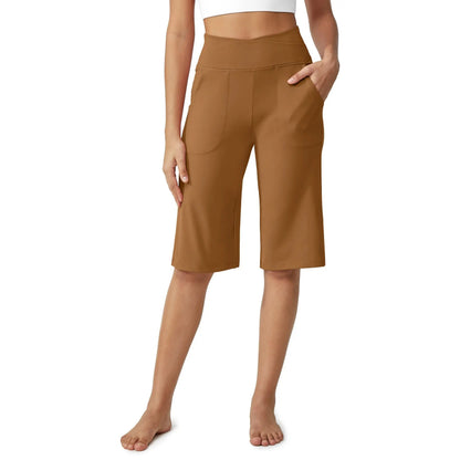 Loose High-Waist Casual Cropped Yoga Pants(🌞Summer New Arrivals)