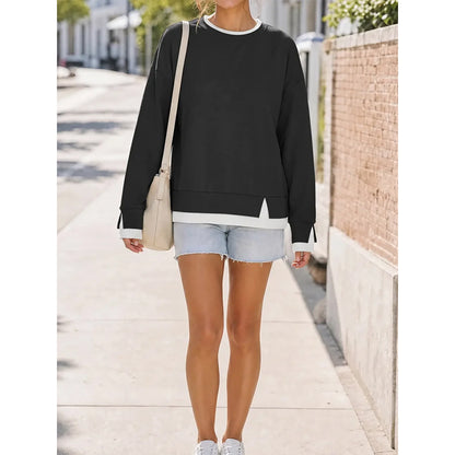 Women’s Layered Crewneck Sweatshirt