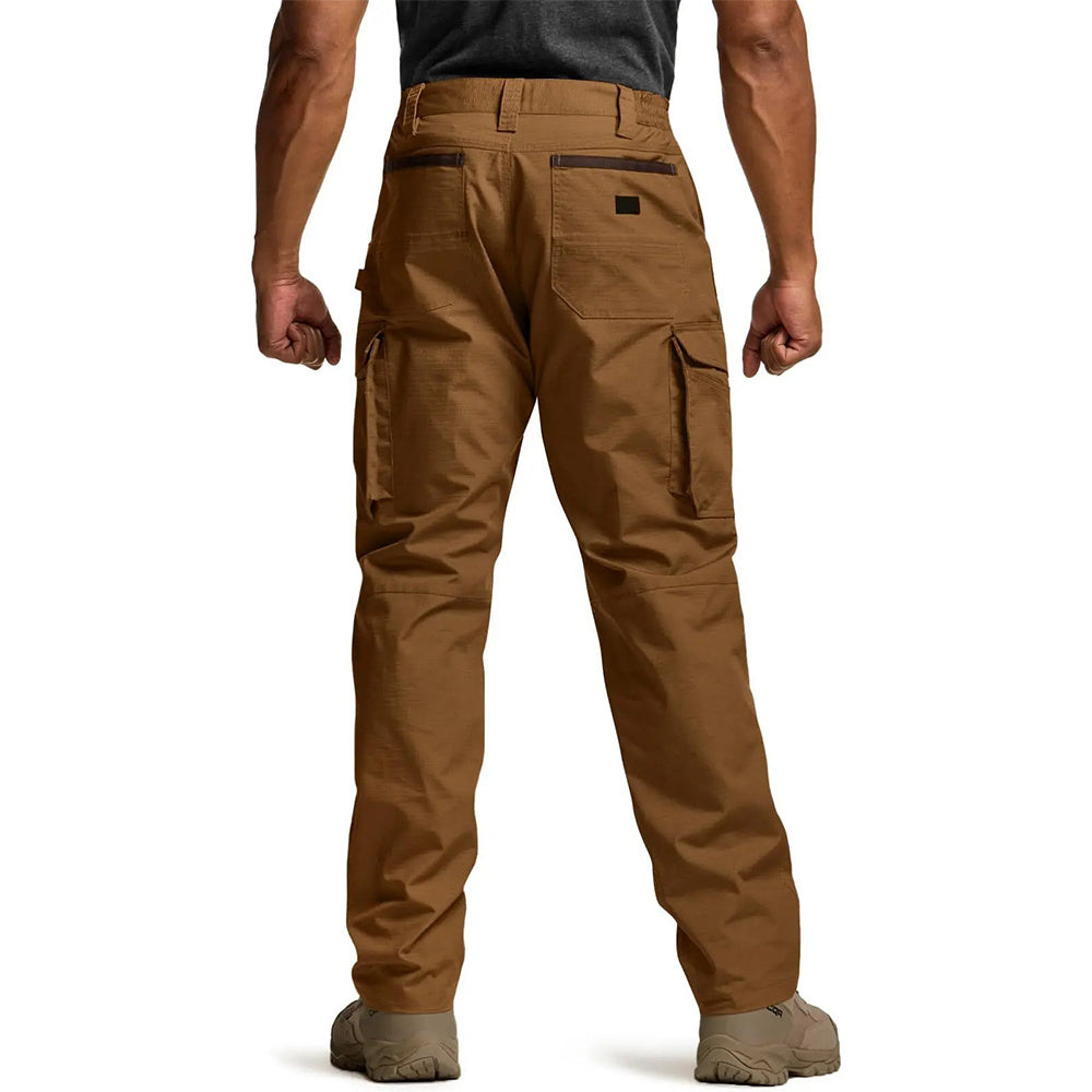 Men's Ripstop Work Pants ,Water Resistant  Outdoor Tactical Pants