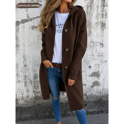 Damen-Strickjacke mit Knopfleiste