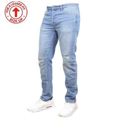 Men's Multi Pack Stretch Ripped Jeans