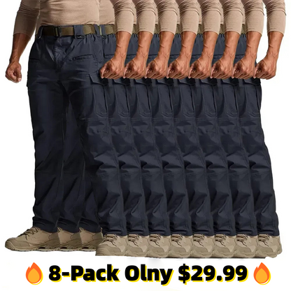 Men's Ripstop Work Pants ,Water Resistant  Outdoor Tactical Pants