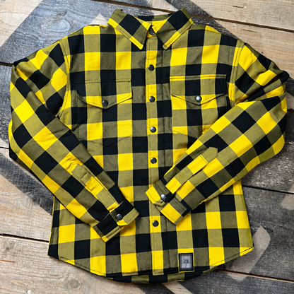 Men’s Heavyweight Cotton Snap-Front Flannel Jacket