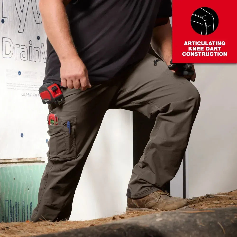 🔥BEST SELLER：8 PACKS🔥Men's Tech Work Pants with 7 Pockets