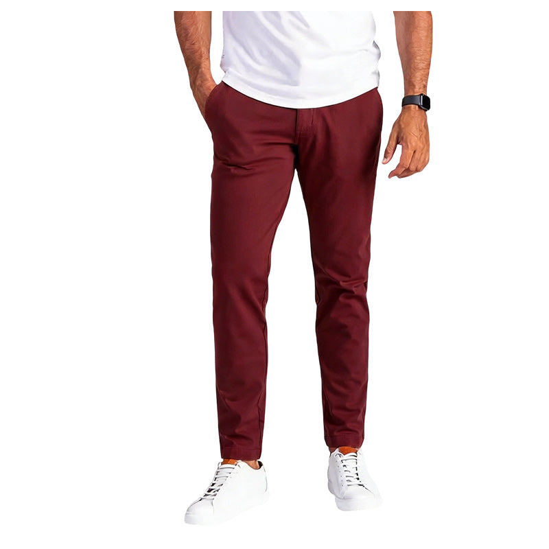 🔥Men's Slim Fit Stretch Golf Pants🔥 10-Pack - All Colors Included, Only $23.99