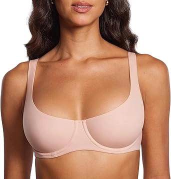 Stylistaura Women's Unlined Balconette Bra