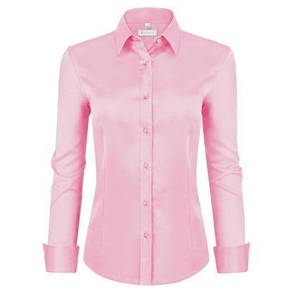🔥Womens Classic-Fit Dress Shirts