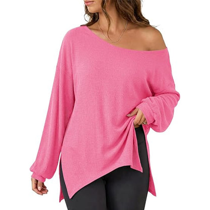 Women’s Oversized Off-Shoulder Sweatshirt