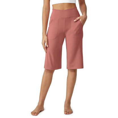 Loose High-Waist Casual Cropped Yoga Pants(🌞Summer New Arrivals)